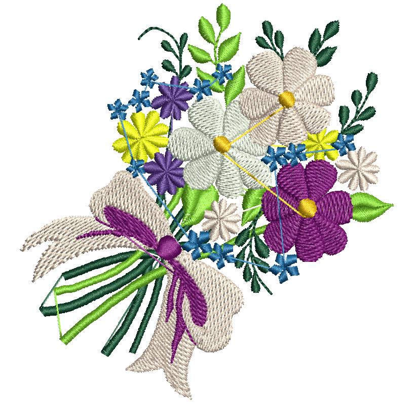 Flower Design Embroidery Part 1